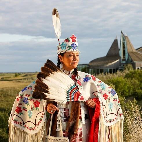 Im Wanuskewin Heritage Park in Saskatoon, Saskatchewan