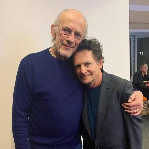 Back To The Future's Christopher Lloyd and Michael J. Fox reunion sends fans wild