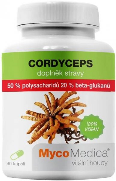 MycoMedica Cordyceps 50% 90 kapslí