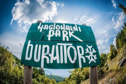 Durmitor National Park Sign