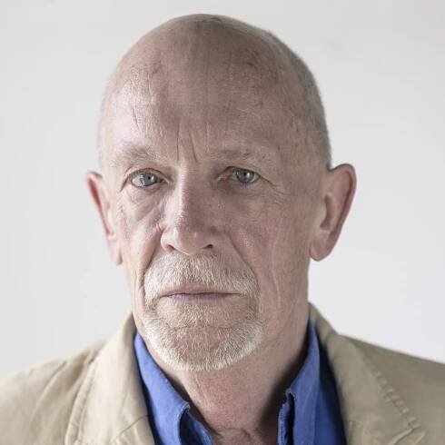  Spotlight portrait of actor and director, Hugh Ross.  