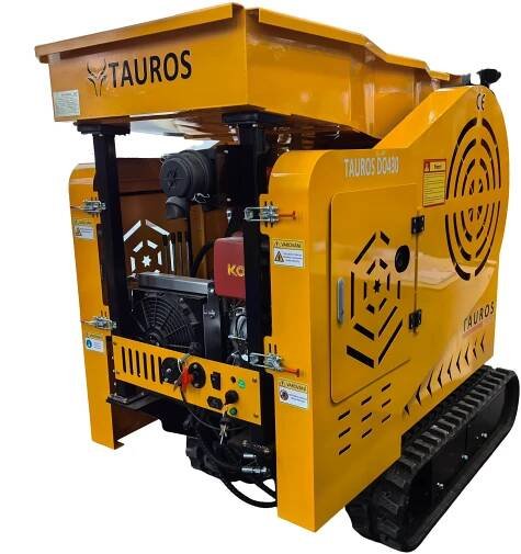 Drtič stavebního odpadu suti | Tauros RENT s.r.o.