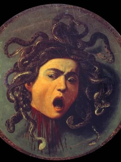 medusa by caravaggio