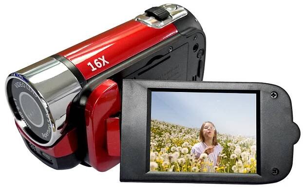 Přenosná digitální videokamera s vysokým rozlišením