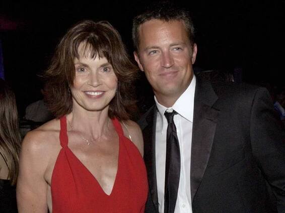 Matthew Perry and his mother, Suzanne, attend the Governor's Ball for the 54th Annual Primetime Emmy Awards