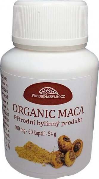 Peruánská Maca 500mg 60 kapslí