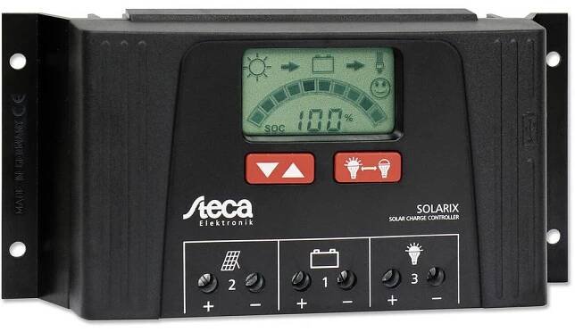 Steca Solarix 2525 solární regulátor nabíjení PWM 12 V, 24 V 25 A