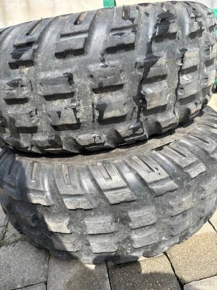 DUNLOP 2ks pneu 20x7-10 - Rychnov nad Kněžnou