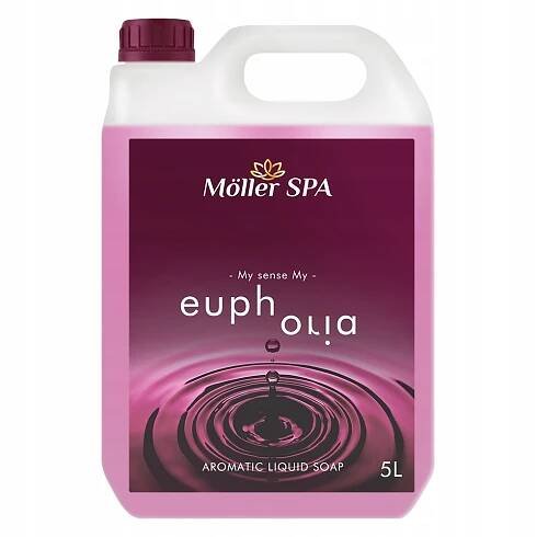 Möller SPA KRÉMOVÉ MYDLO V PLYNĚ O ZAPACHU PERFUM EUPHORIA 5L