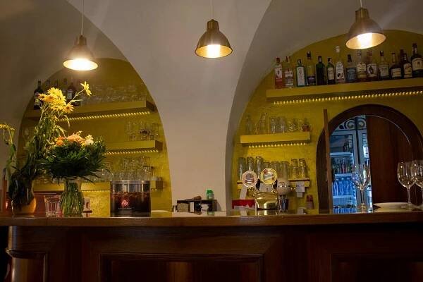 Image of the bar in Cafe Dolce Vita Mikulov 