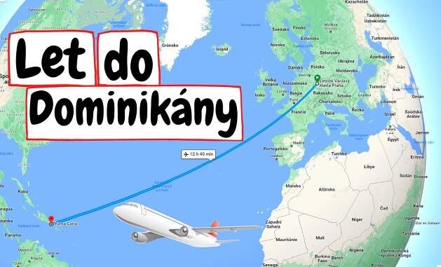 Dominikánská republika: Doba letu – Jak dlouho se letí?