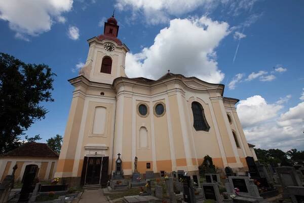 farní kostel sv. Vojtěcha, Počaply :: Katalog BL - WWW
