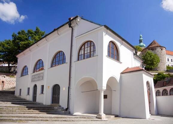 Horní Synagoga Mikulov - expozice věnované rabi Löwovi