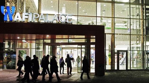 Obchodní centrum Afi Palác v Pardubicích