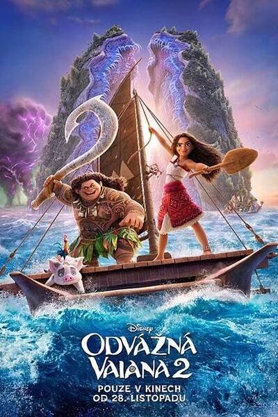Odvážná Vaiana 2 - program a vstupenky online