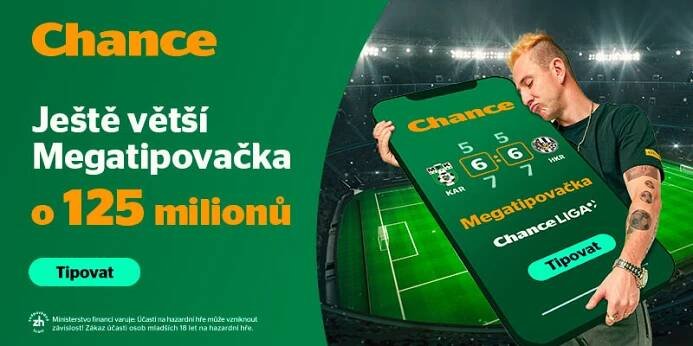 Megatipovačka Chance Ligy je zpět. Letos se hraje o 125 milionů