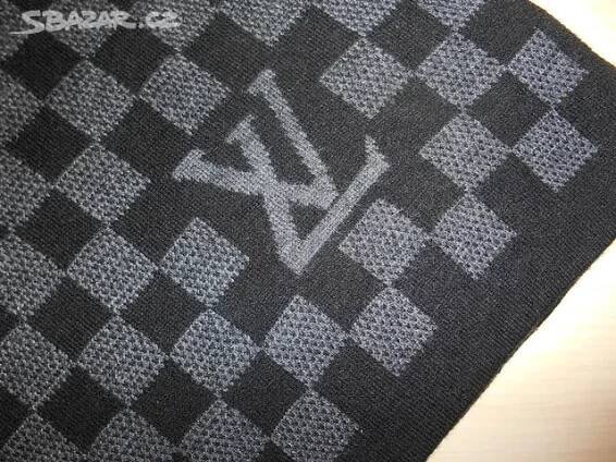 Louis Vuitton šátek Shawl Scarf, Dámská pánský šál