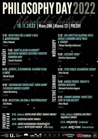 Philosophy Day 2022 - GoPrešov.sk - Informácie o meste Prešov