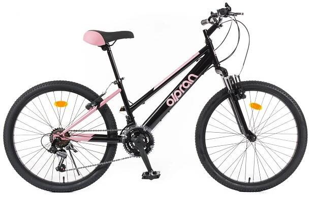 OLPRAN - dětské kolo 24" Formica Girl černá/růžová | bikero.cz