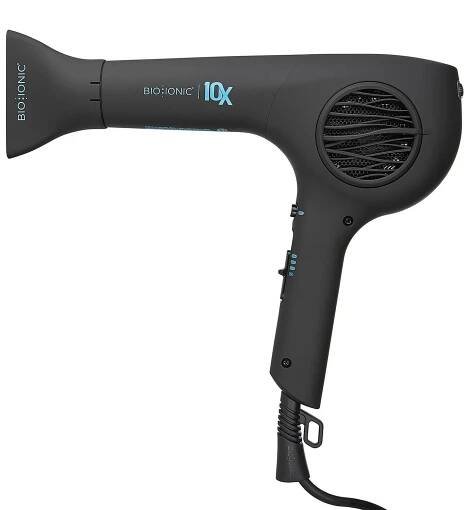 Profesionální fén na vlasy Bio Ionic 10X Pro Ultralight Speed Dryer - 1800 W, černý
