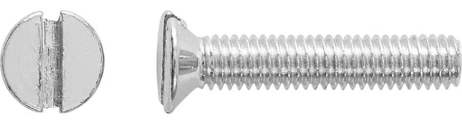 Závitový šroub se zápustnou hlavou PZ bíle pozinkovaný M3 x 10 mm - na váhu nakoupit u OBI