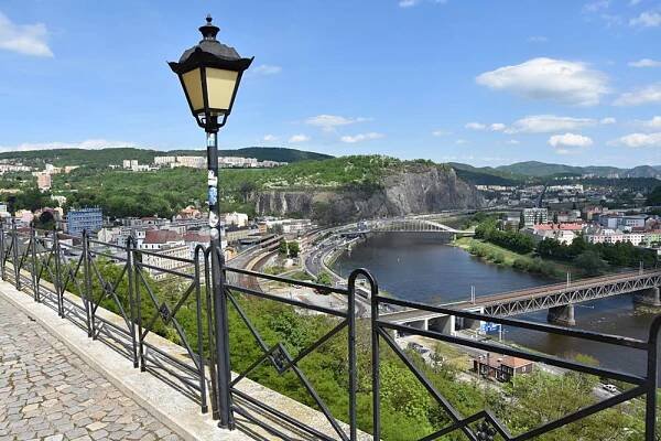 Vyhlídka Větruše v Ústí nad Labem.