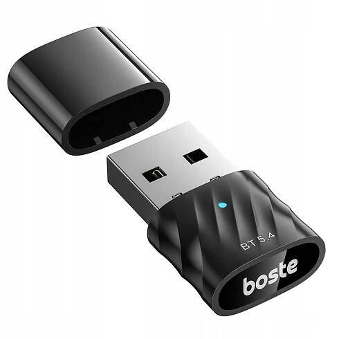 BOSTE MINI BLUETOOTH ADAPTÉR BT 5.4 PŘIJÍMAČ VYSÍLAČ PRO POČÍTAČ A2DP