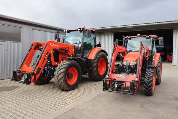 Traktory Kubota M5 a M7 se osvědčují i při pěstování ovoce a zeleniny u Miklasů