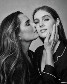 Victoria's Secret Mother's Day Campaign; Brooke Shields & Daughter, Grier Henchy