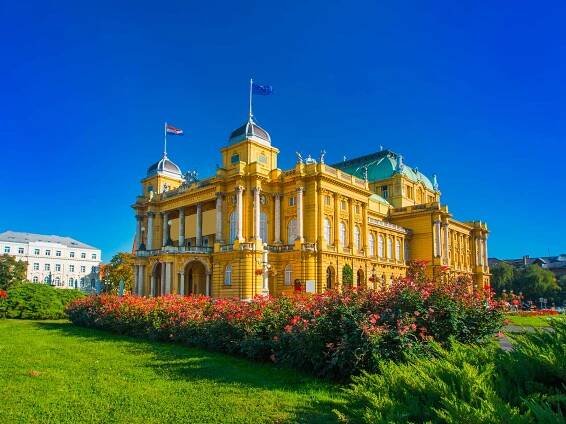 Croatian National Theatre in Zagreb