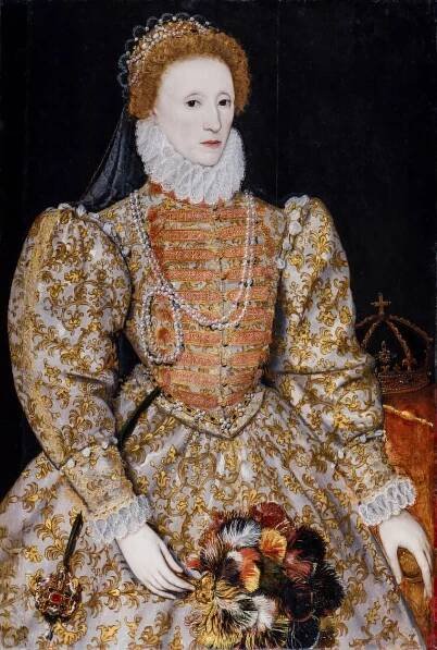 Queen Elizabeth I, by Unknown continental artist - NPG 2082