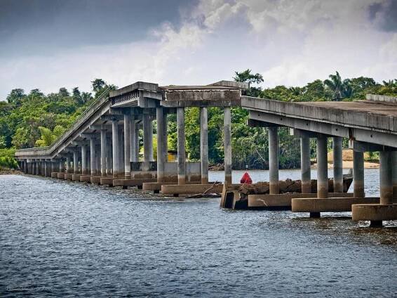 Suriname Bridge Wallpaper