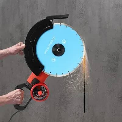 Obrázek produktu pro Fréza na beton Řezací fréza Stěnový řezací stroj Fréza na beton + 35cm pilový kotouč