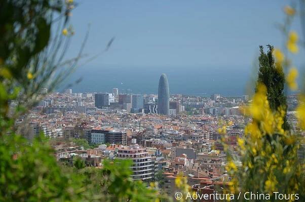 Barcelona na kole