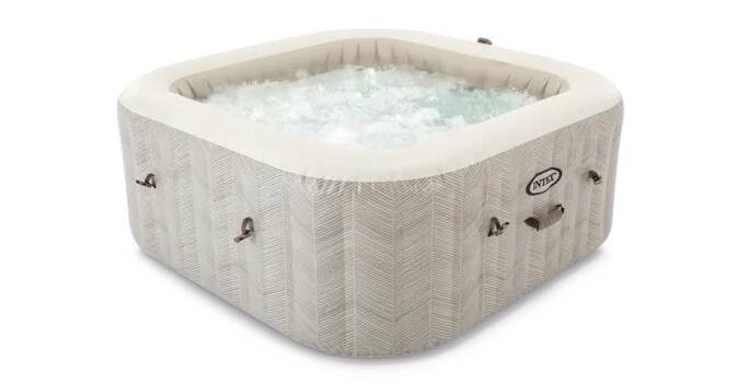 INTEX Pure Spa Chevron Deluxe Vířivka se systémem slané vody 211x71cm 28446NP