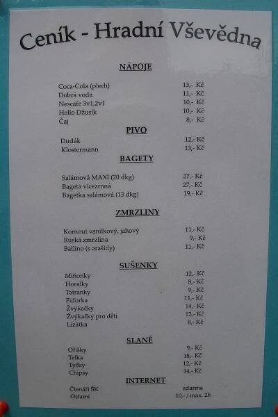 Hradní vševědna | Bufety a rychlá občerstvení | Stravování | Firmy | Strakonice