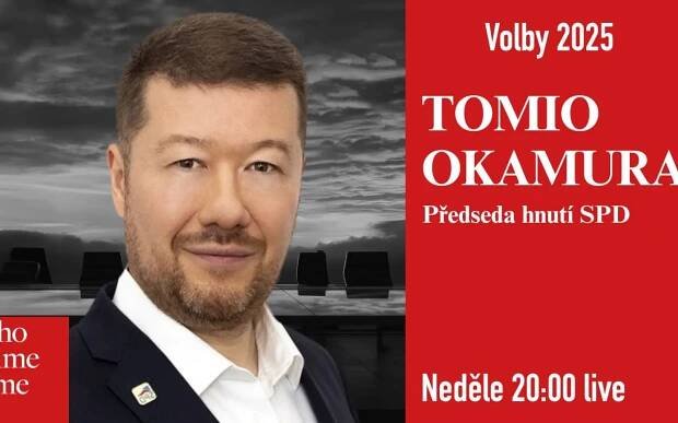 Galerie: S čím jde do voleb? Echo Prime Time startuje sérii speciálů: jako první Tomio Okamura - Galerie - Echo24.cz