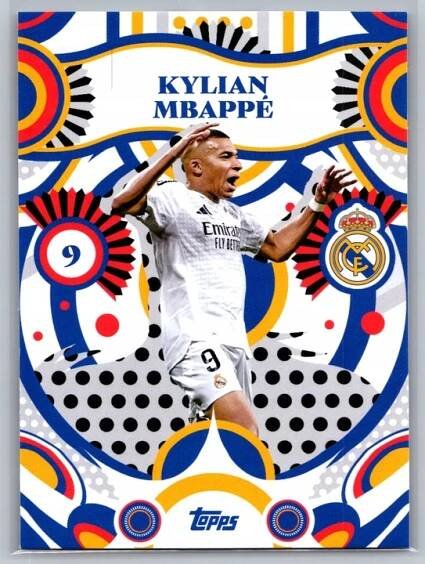 2024/25 Real Madrid Team Set Flamenco Flare Kylian Mbappe