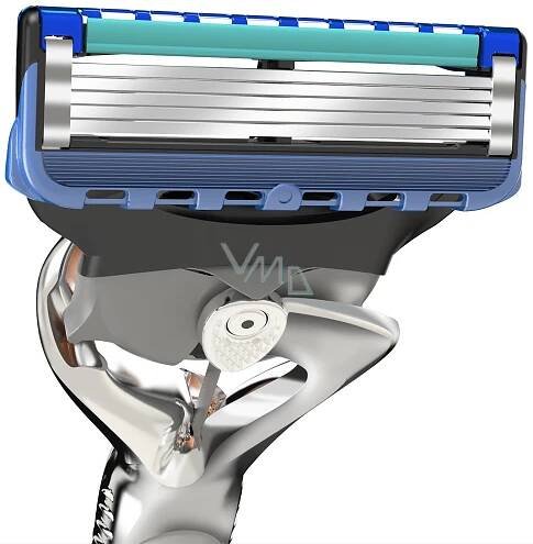 Gillette Fusion ProGlide Flexball Silver razor + spare head 2 pieces, for men - VMD parfumerie - drogerie