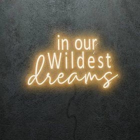 Get the 'In our Wildest Dreams' Neon Sign | NEONLIFE