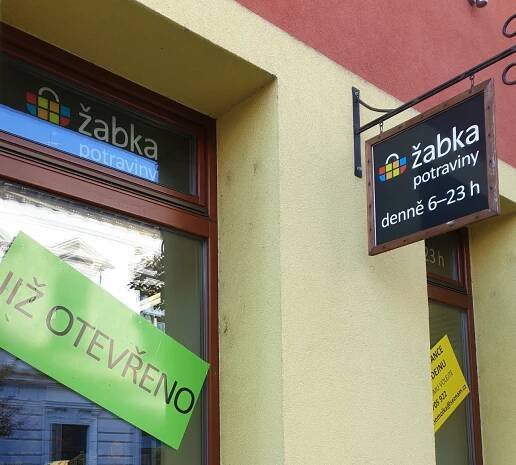 Žabka otevřela svou první prodejnu v Pardubicích