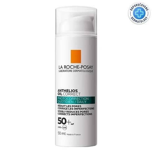 La Roche-Posay Anthelios Oil Correct SPF50+ fotokorekční denní gel-krém 50 ml