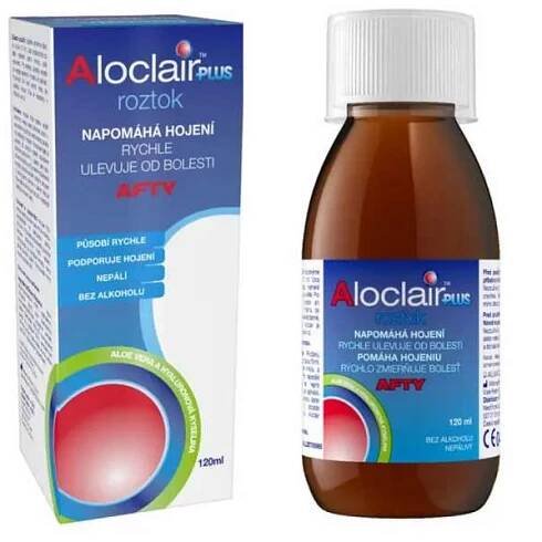 Aloclair PLUS roztok 120ml