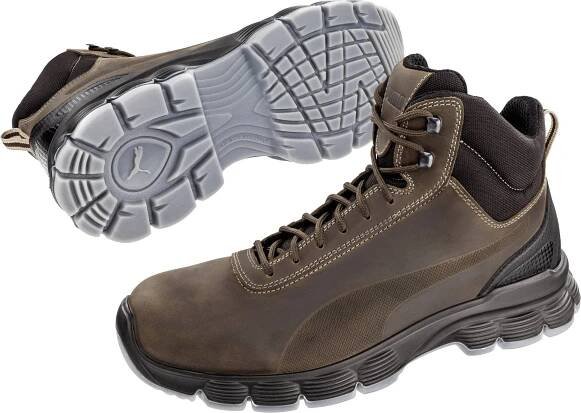 Puma CONDOR BROWN MID S14 obuv tmavě hnědá