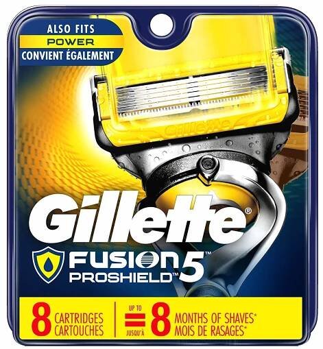 Gillette Fusion ProShield Men's Razor Blade Refills (8 Pack)