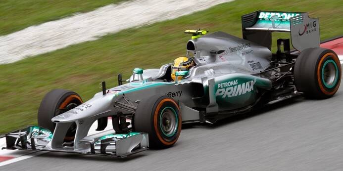 Mercedes F1 W04