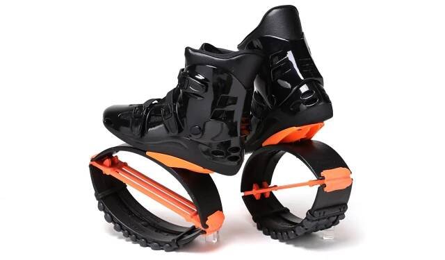 KANGAROO Boots - černo-oranžové - Kangoo-jumping.cz - skákací boty