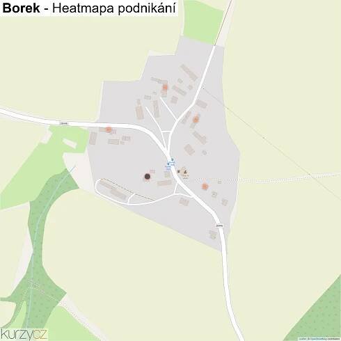 Borek - mapy | Kurzy.cz