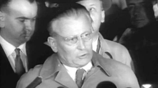 Československý prezident Antonín Novotný