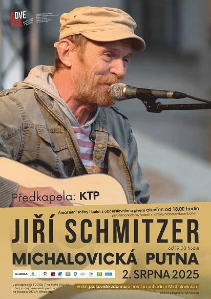 Jiří Schmitzer - 2. srpna 2025, 19:00 @ Michalovická putna - amfiteátr, Mladá Boleslav